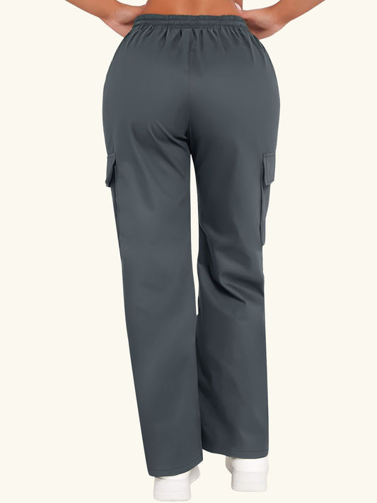 Cargo Pants with Drawstring Tianya Fashion